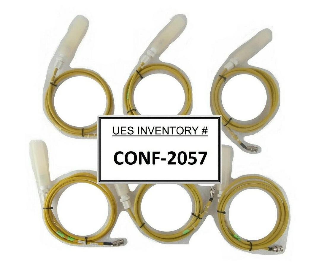 Used Verteq 1074268-7 RF Triaxial Cable 7 Foot SCP Reseller Lot of 6 Working Surplus