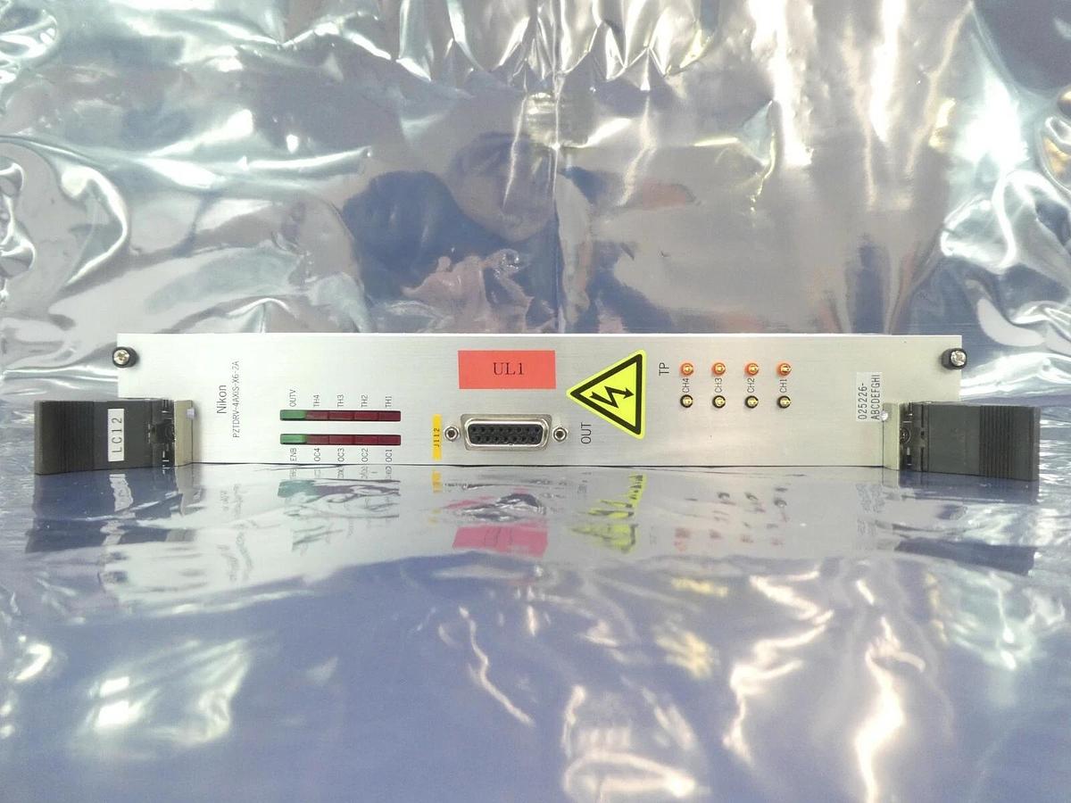Used Nikon 4S025-226 PZT Driver PCB Card PZTDRV-4AXIS-X6-2A NSR FX-601F Working