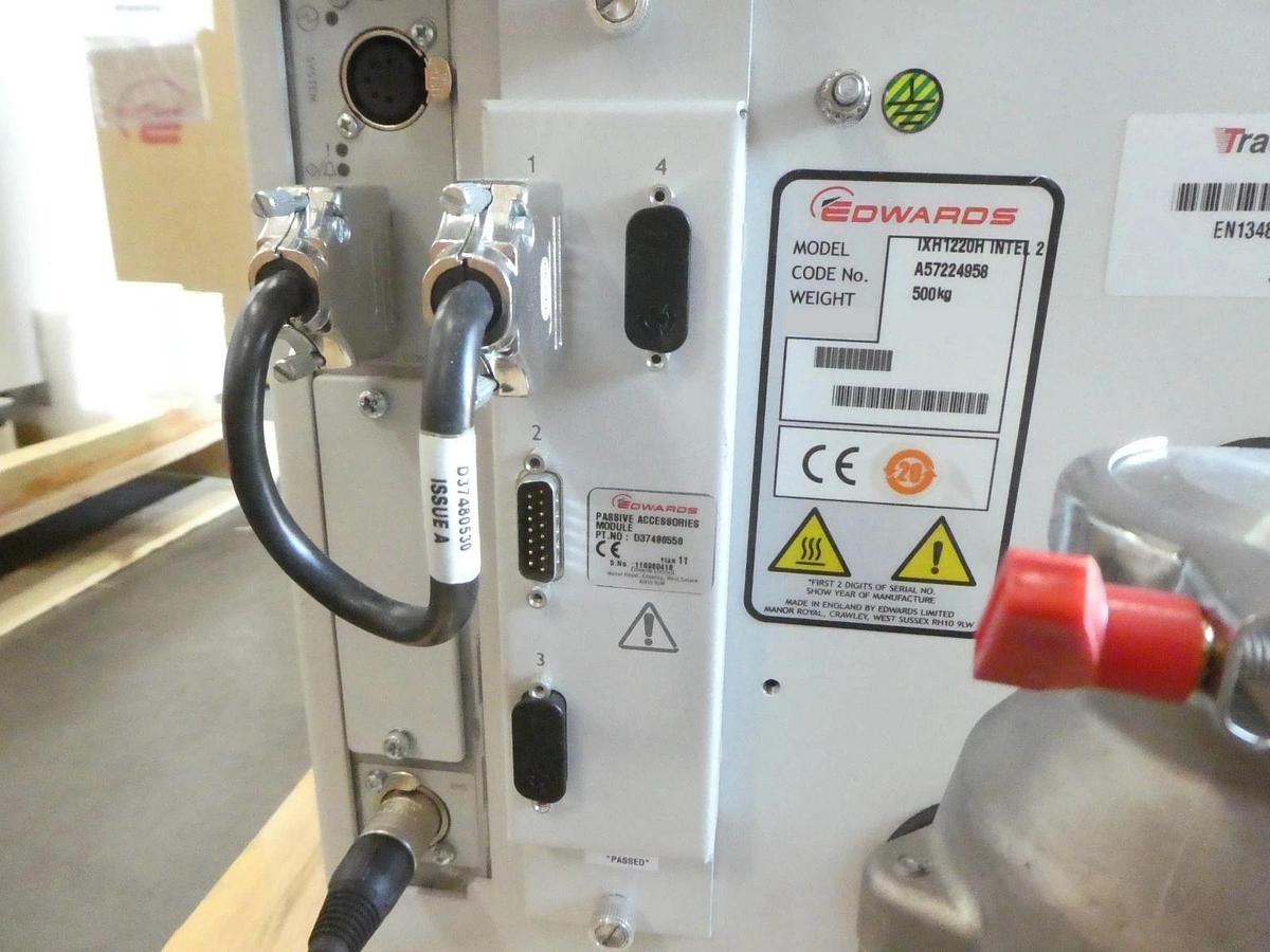Refurbished iXH 1220H Edwards A57224958 Vacuum Pump IXH1220 208V Manufacturer Refurbished