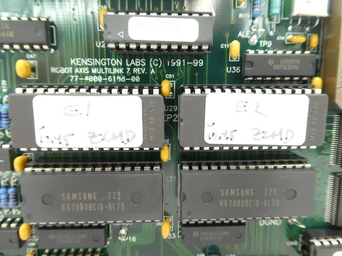 Used Kensington 77-4000-6108-00 Robot Axis Multilink Z Board PCB v10.45 ZCHD Working