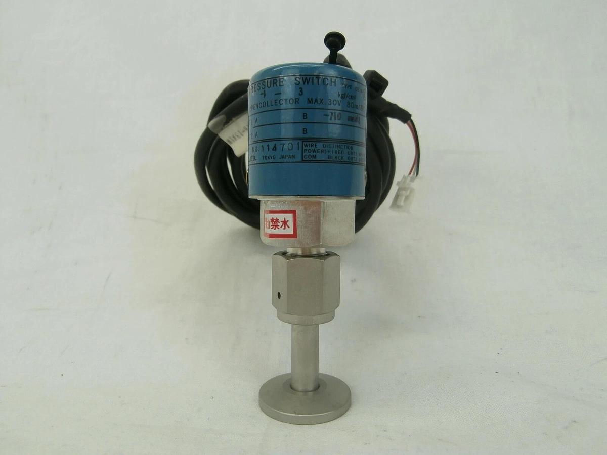 Used Nagano Keiki CE10 Electronic Pressure Switch TEL ID86-004116-13 Unity II Used