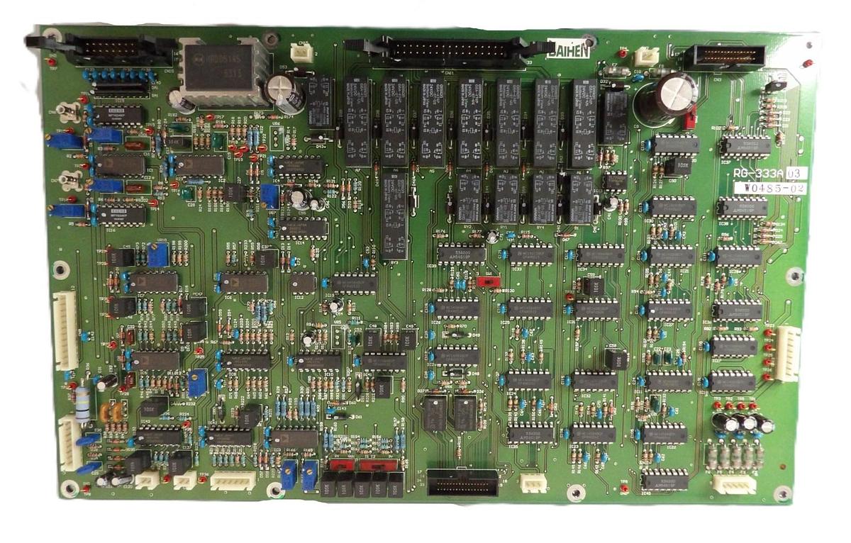 Used Daihen RG-333A RF Generator Interface PCB Working Surplus