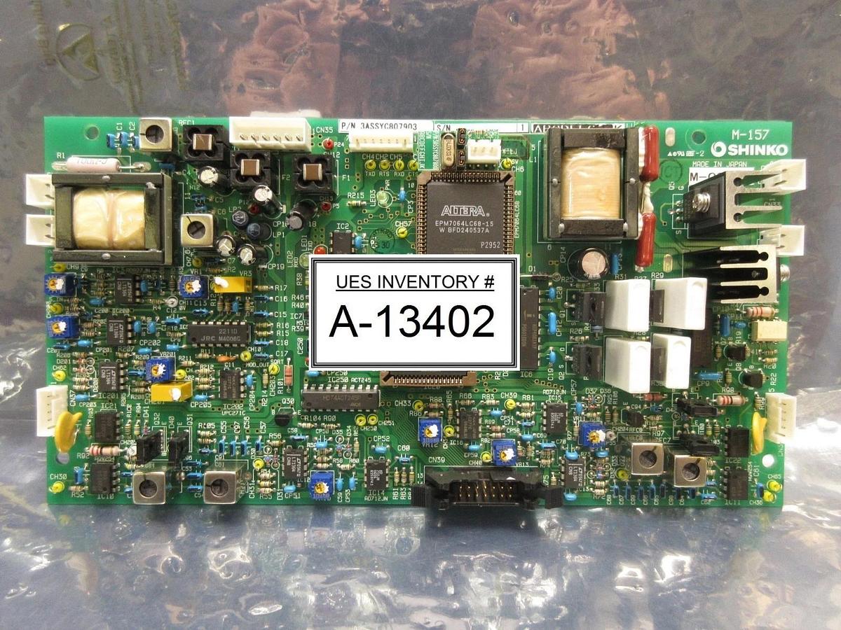 Used Shinko Electric 3ASSYC807903 Processor Board PCB M-COM2A M-157 Used Working