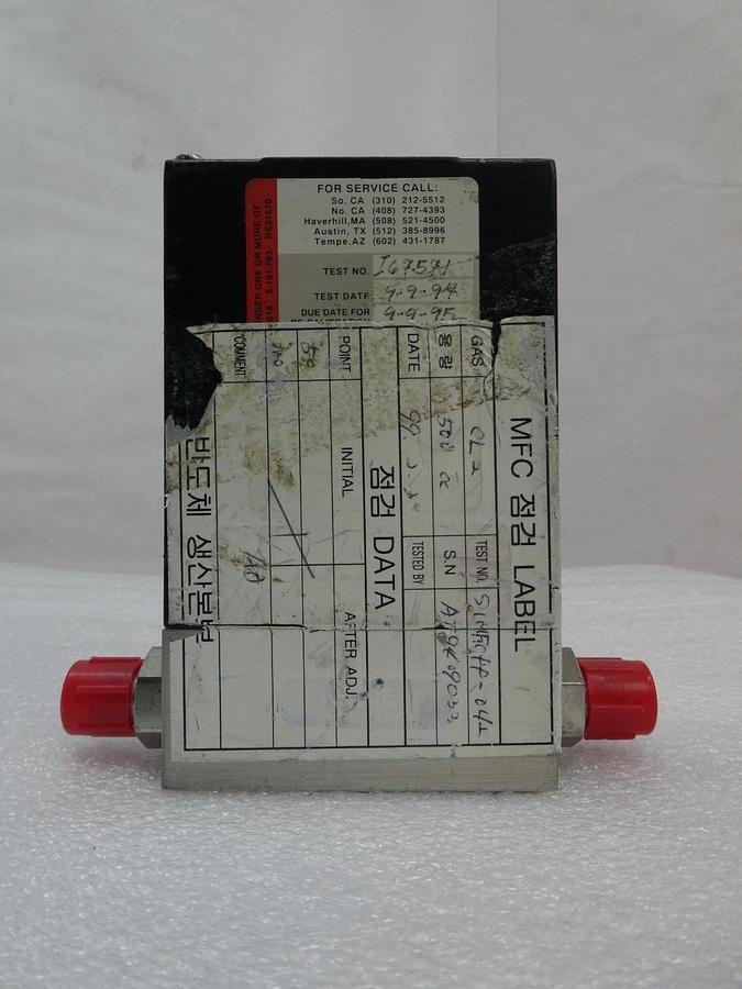Used Tylan FC-2900KZ Mass Flow Controller MFC 2900 Series 500 SCCM Cl2 Used Working