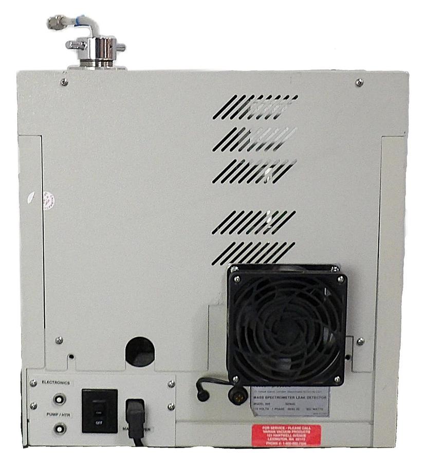 Used Varian Vacuum 956 Portatest II Mass Spectrometer Leak Detector Tested As-Is