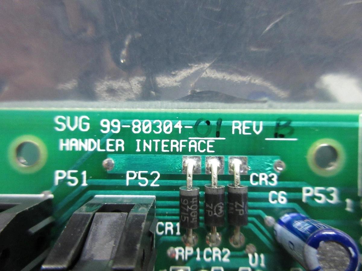 Used SVG Silicon Valley Group 99-80304-01 Handler Interface Board PCB Rev. B 90S Used