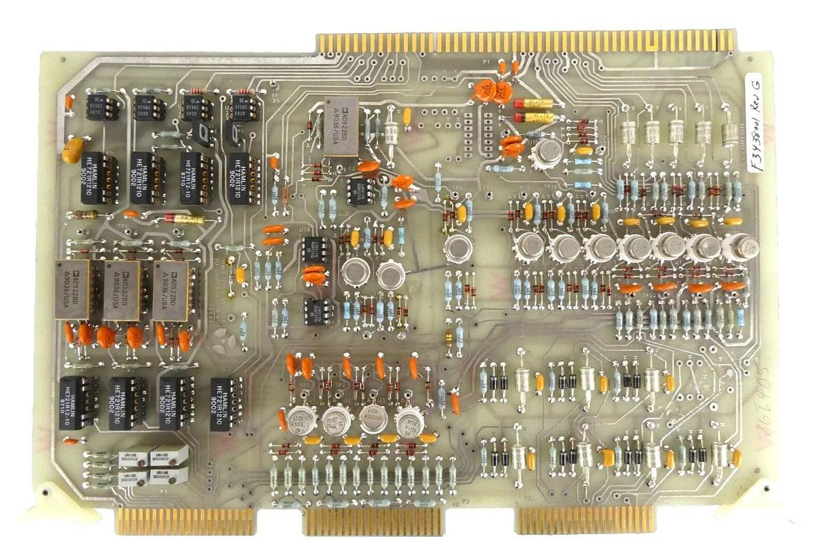 Used Varian D-F3438001 HV Control PCB Card D-F3439001 Working Surplus