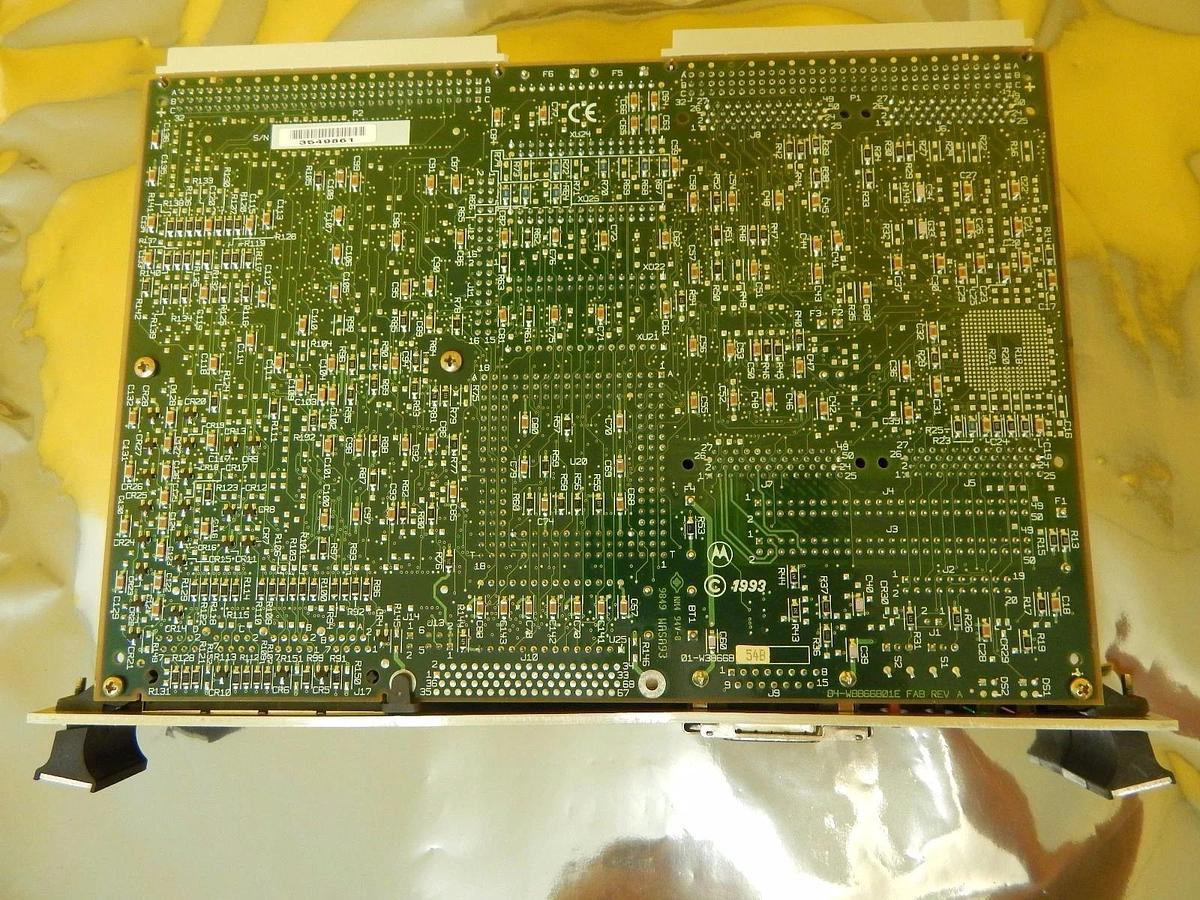 Used Motorola 01-W3866B 54B Embedded Controller VME PCB Card MVME 162-262 Working