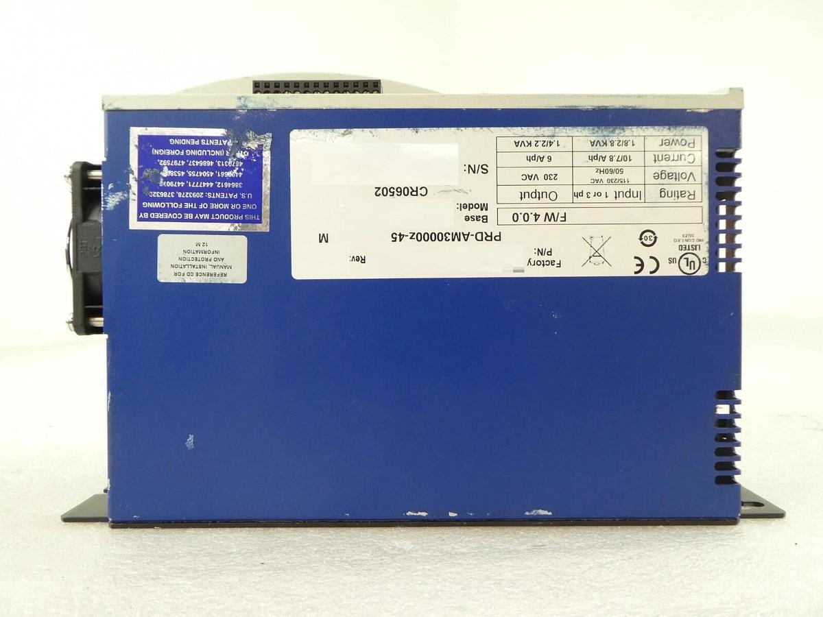 Used Kollmorgen PRD-AM30000z-45 Servo Drive CR06502 SERVOSTAR CD Working Surplus