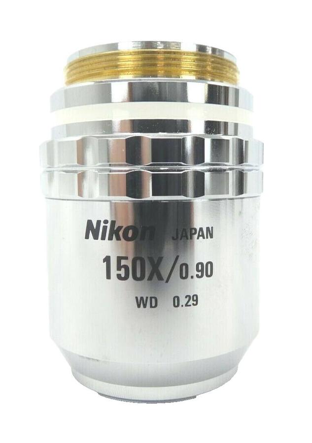 Used Nikon Precision CF Plan Apo 150x/0.90 Microscope Objective ∞/0 Working Surplus