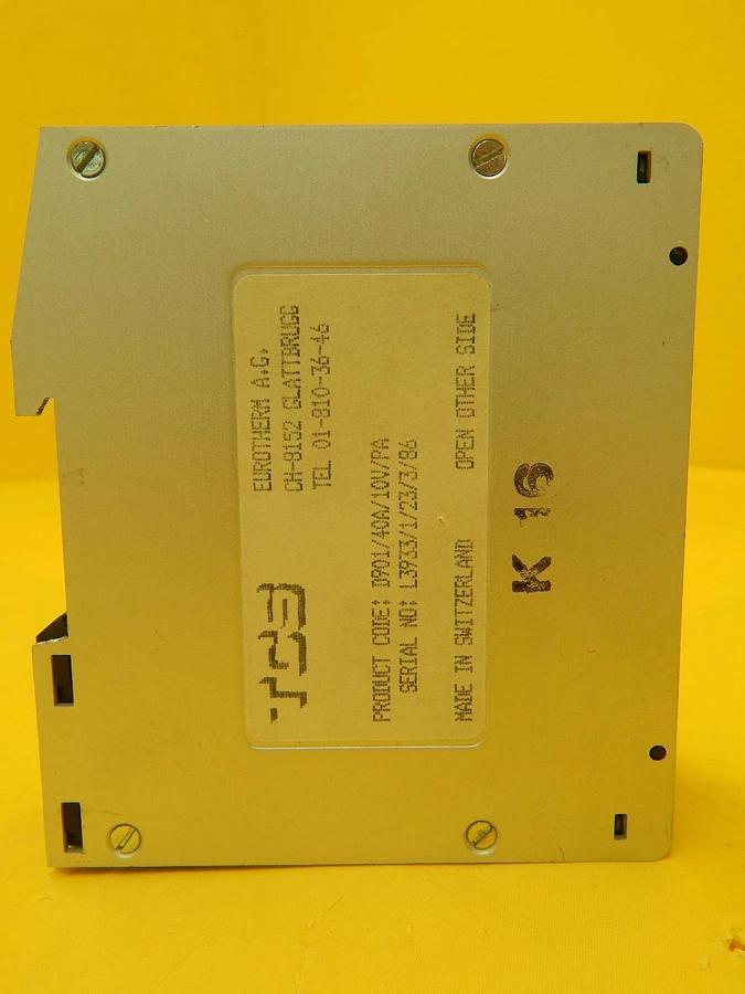 Used Eurotherm Controls D901/40A/10V/PA TCS Input Converter Used Working