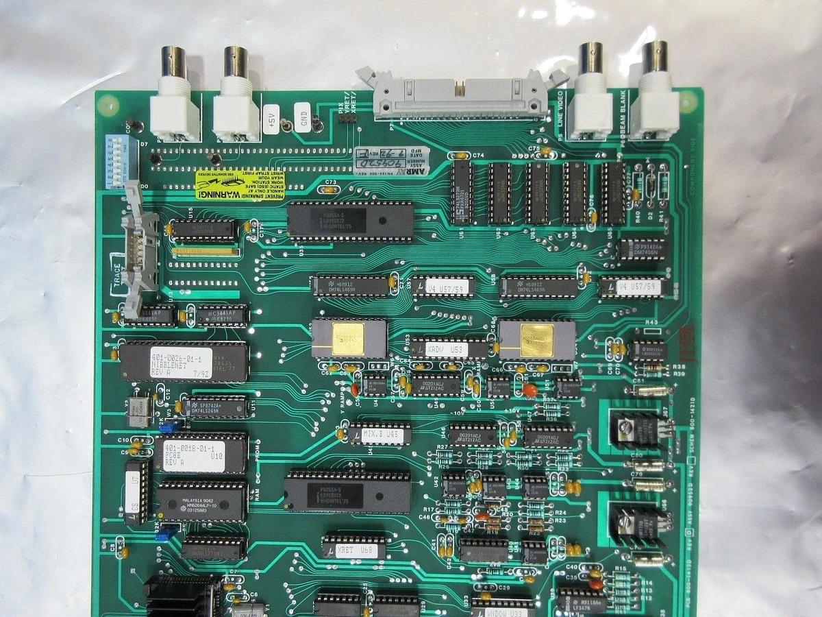 Used Amray 90952D Programmable Scan Generator PCB 800-1421D Used Working