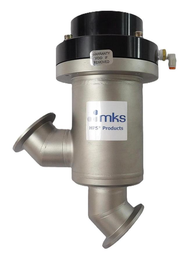 Used MKS Instruments 100016770 Ultra High Vacuum Angle Valve AMAT Working