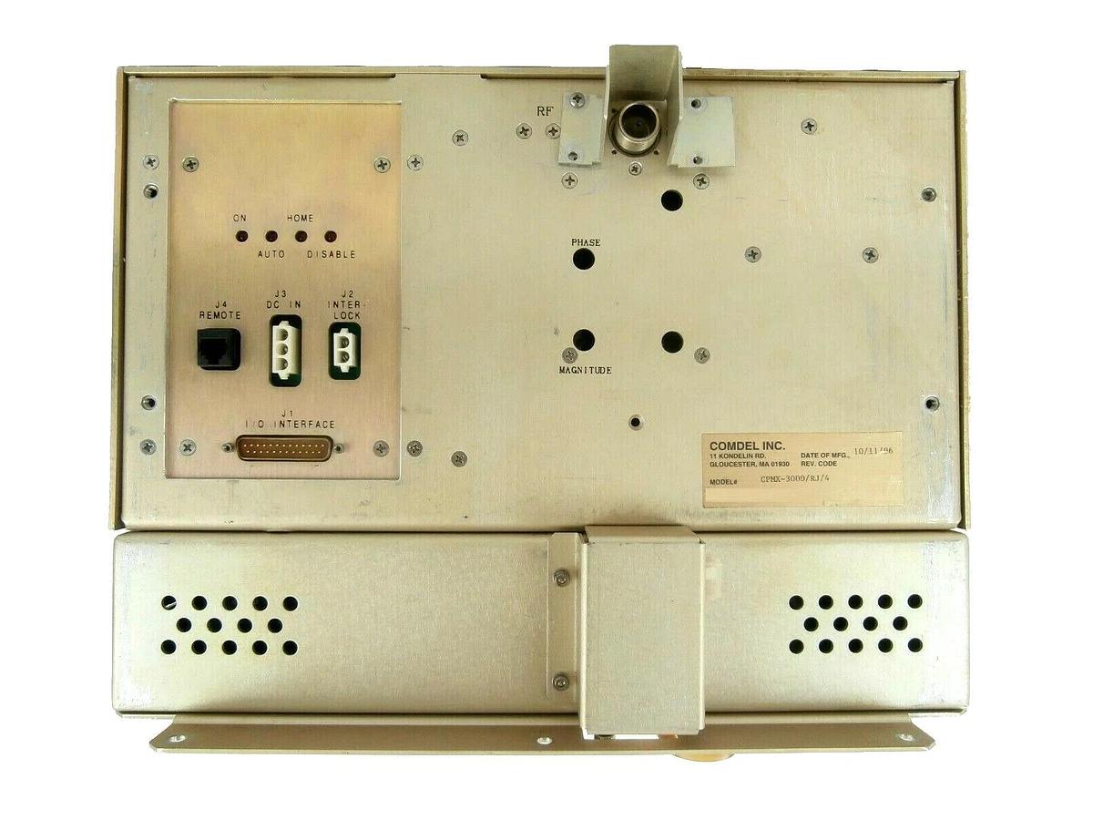 Used Comdel CPMX-3000/RJ/4 RF Matching Network Lam Research FPD Working