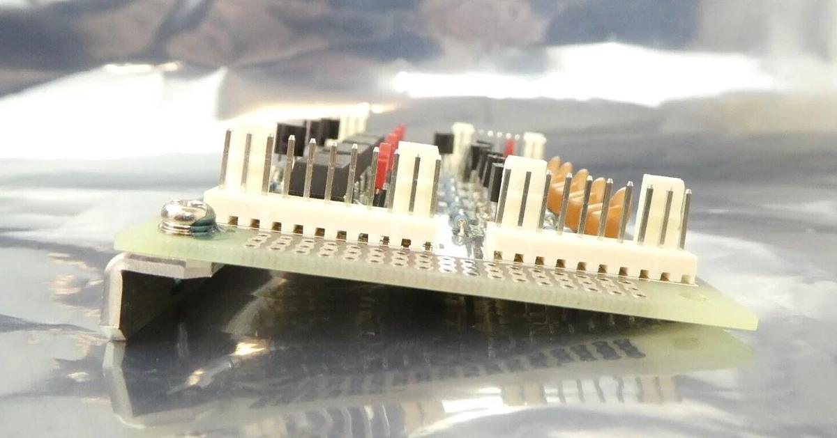 Used Nihon Koshuha AMC-CONT5-I/F RF Tuner Relay Interface Board PCB Working Surplus