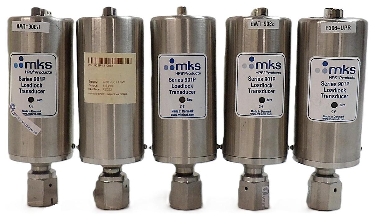 Used MKS Instruments 901P Loadlock Transducer 901P-41-0059 901P-41-0061 Lot of 5