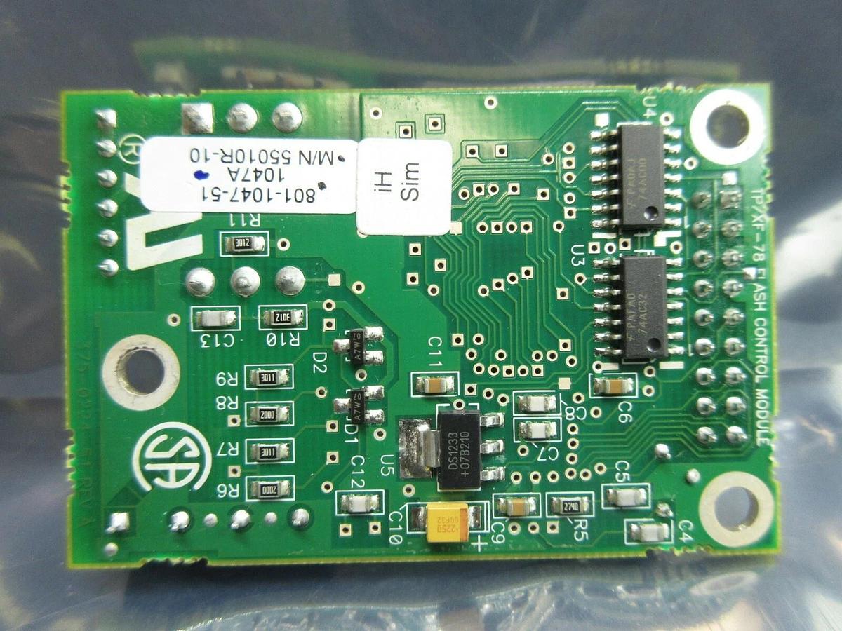 Used Echelon 801-1047-51 Flash Control Module PCB 55010R-10 iH Sim TP/XF-78 Used