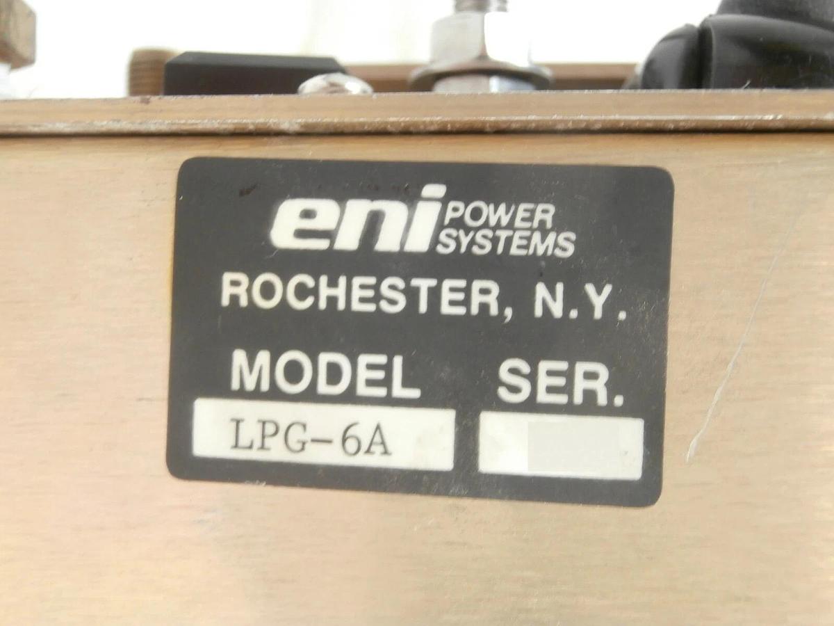 Used LPG-1A ENI Power Systems LPG-6A RF Generator Tested Not Working