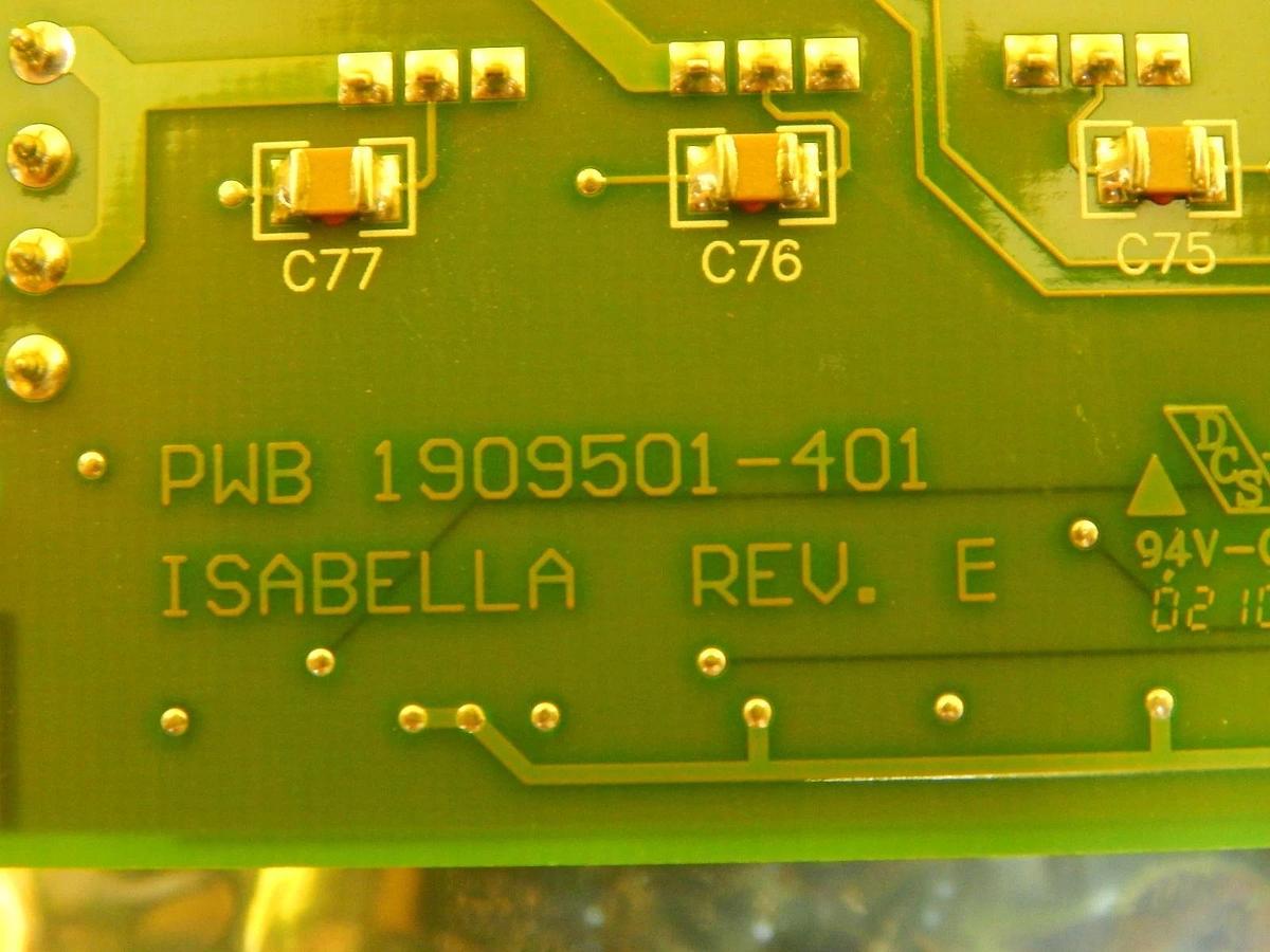 Used Delta Design 1909502-501 Dual Stepper Controller Board PCB Servo Drive Working