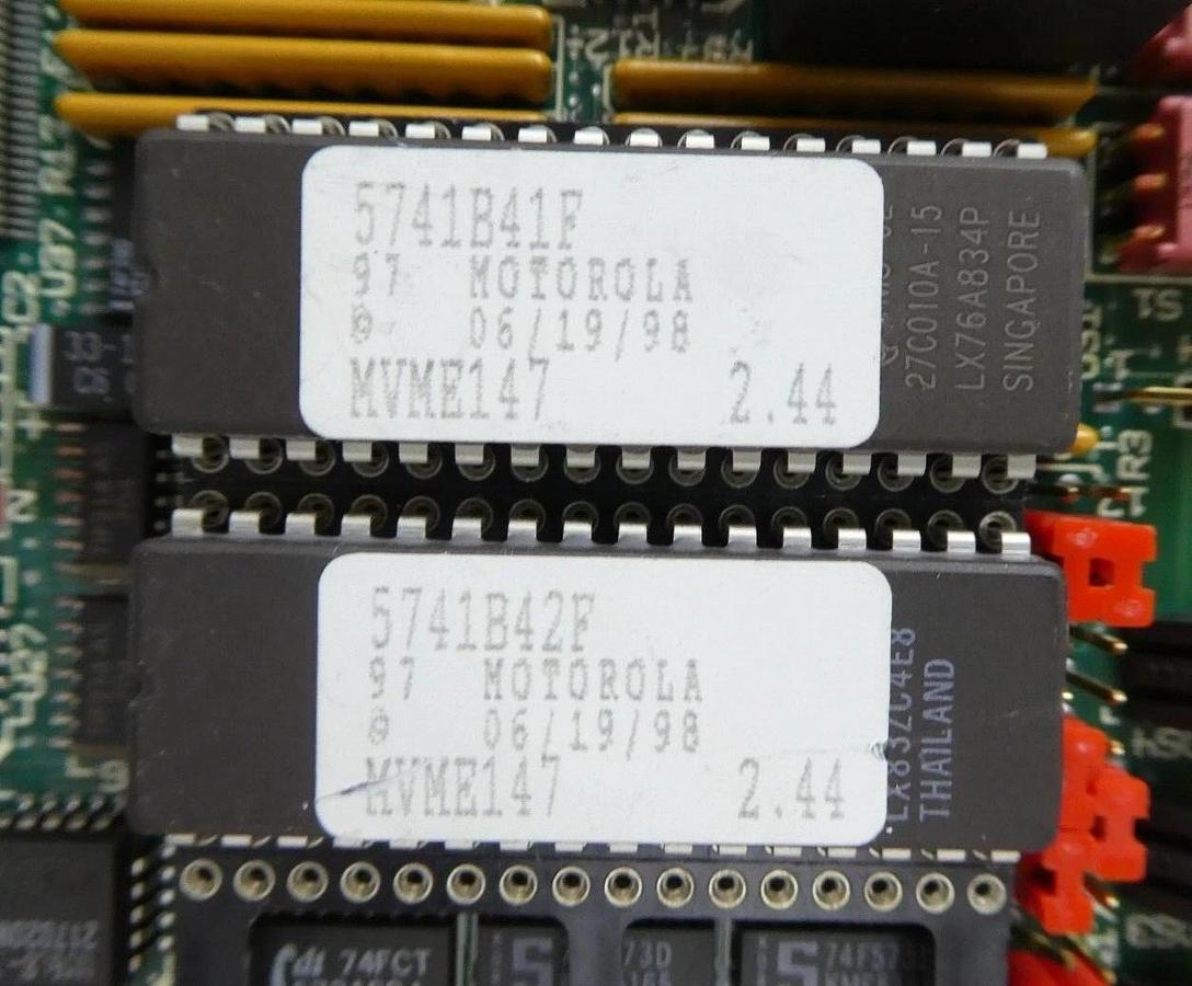 Used Motorola 01-W3648B MVME Processor PCB Card VMEmodule Lam Research Working Spare