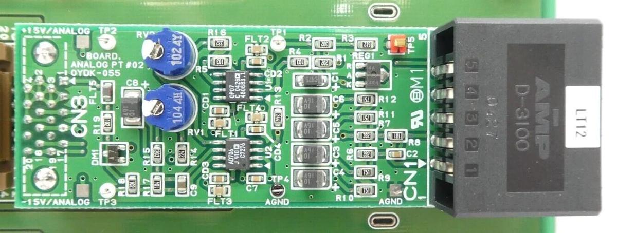 Used TEL Tokyo Electron OYDK-058 Analog Connector #03 PCB Reseller Lot of 3 Working
