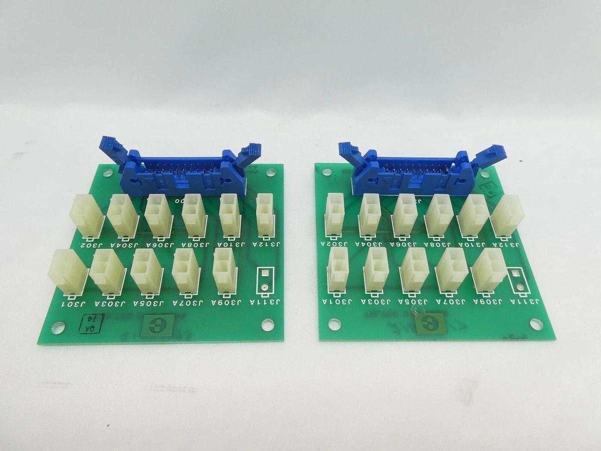 Used Electroglas 250018-001 Pneumatic Interconnect Board PCB Lot of 2 4085x Working