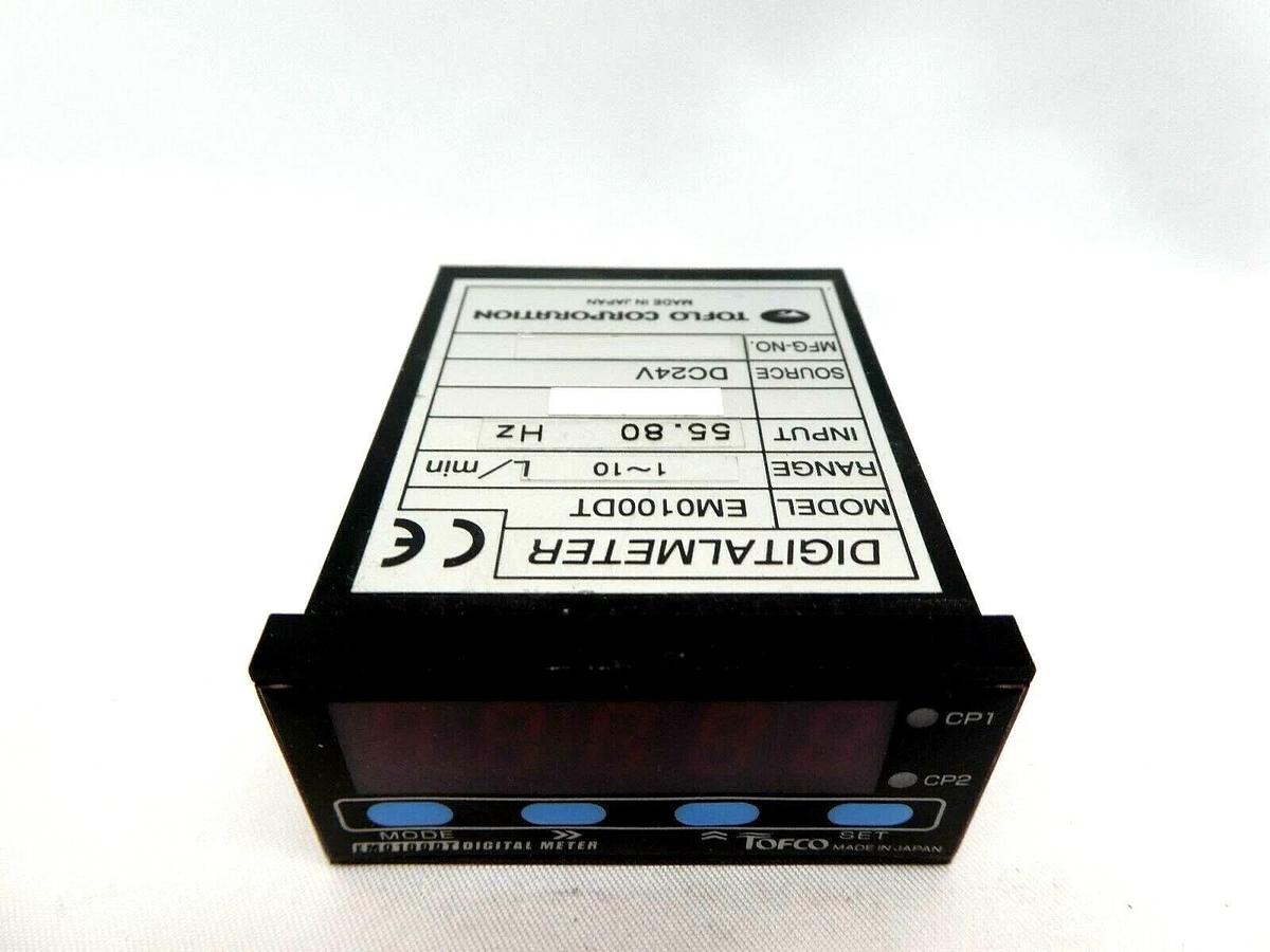 Used Toflo Corporation EM0100DT Digital Meter Reseller Lot of 36 Working Surplus