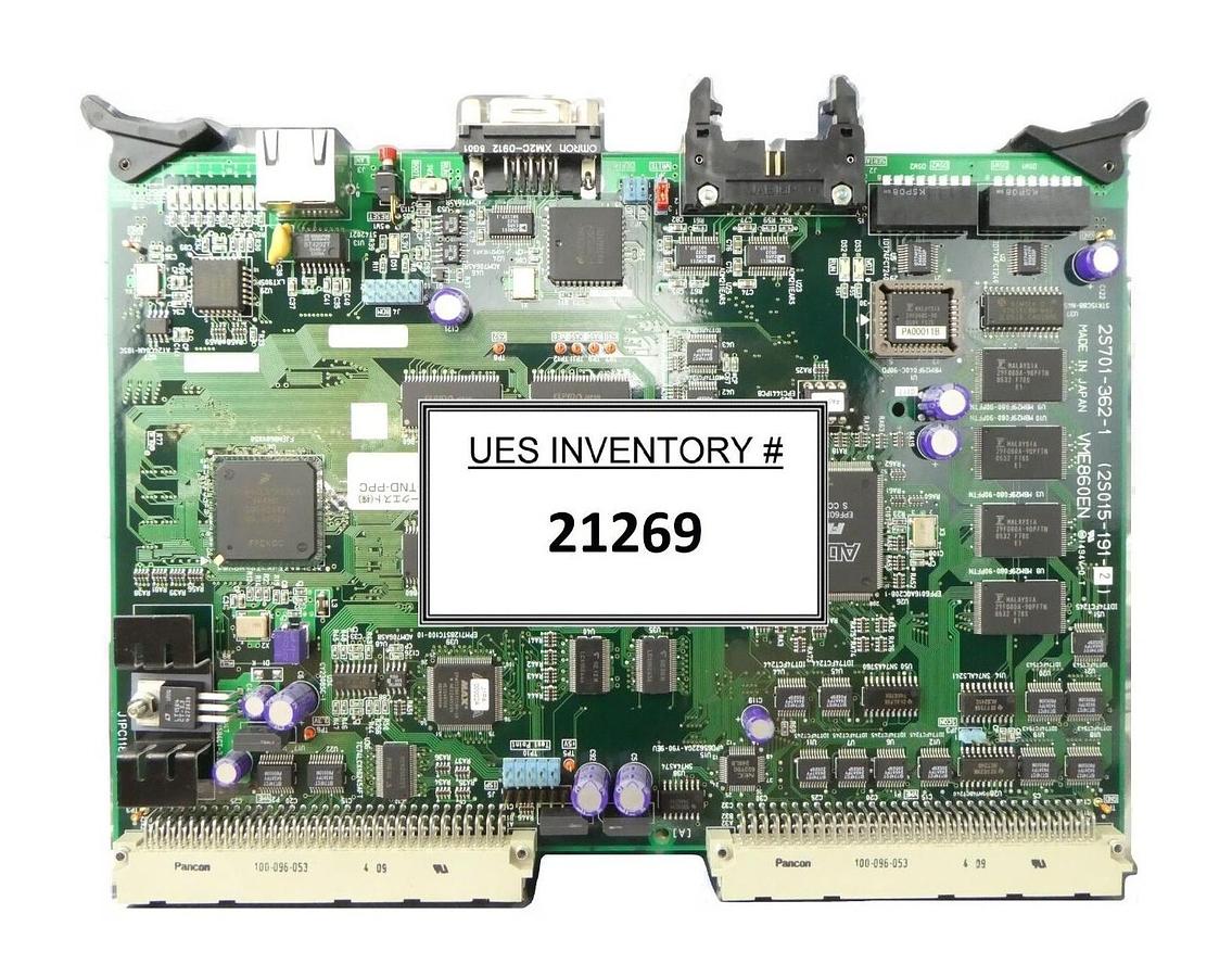 Used Nikon 2S701-362-1 Processor VME PCB Card VME860EN 2S015-191-1 NRM-3100 Working