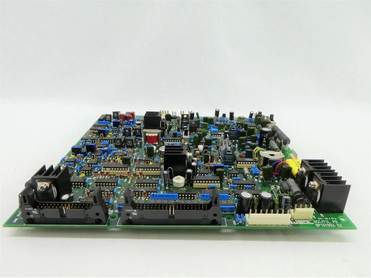 Used JEOL BP101993-02 ACC/FIL PB Board PCB JWS-7555S Wafer Defect Review SEM Working