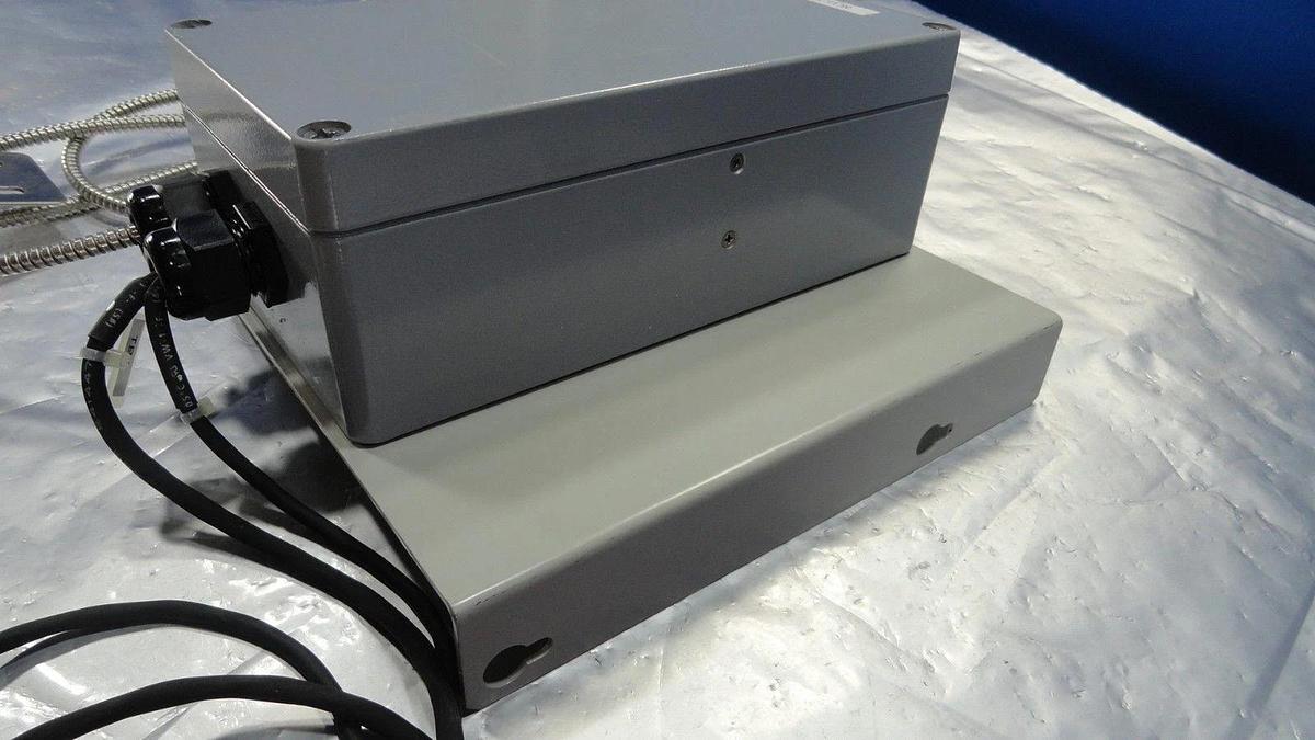 Used Schumacher 1471-0110A Spill Detector SDM & Fiber Optic Cable Kokusai DJ-1203V