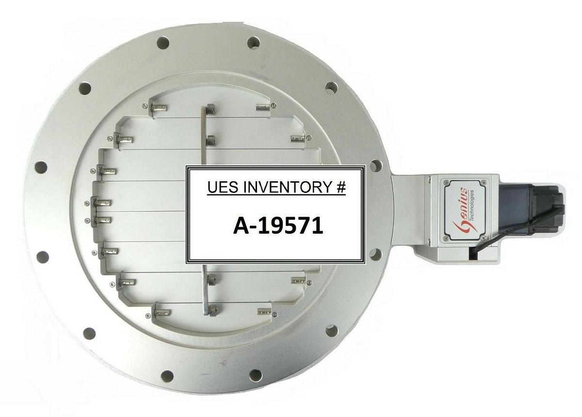 Used Genesis Vacuum Technology ISO320AB Radial Vane Throttle Valve Working Surplus