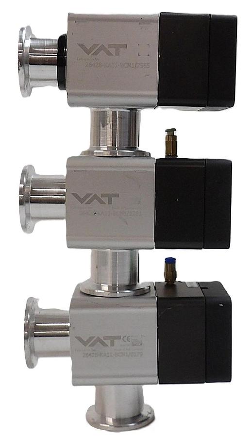 Used VAT 26428-KA11-BCN1 HV Angle Valve Reseller Lot of 3 Working Surplus