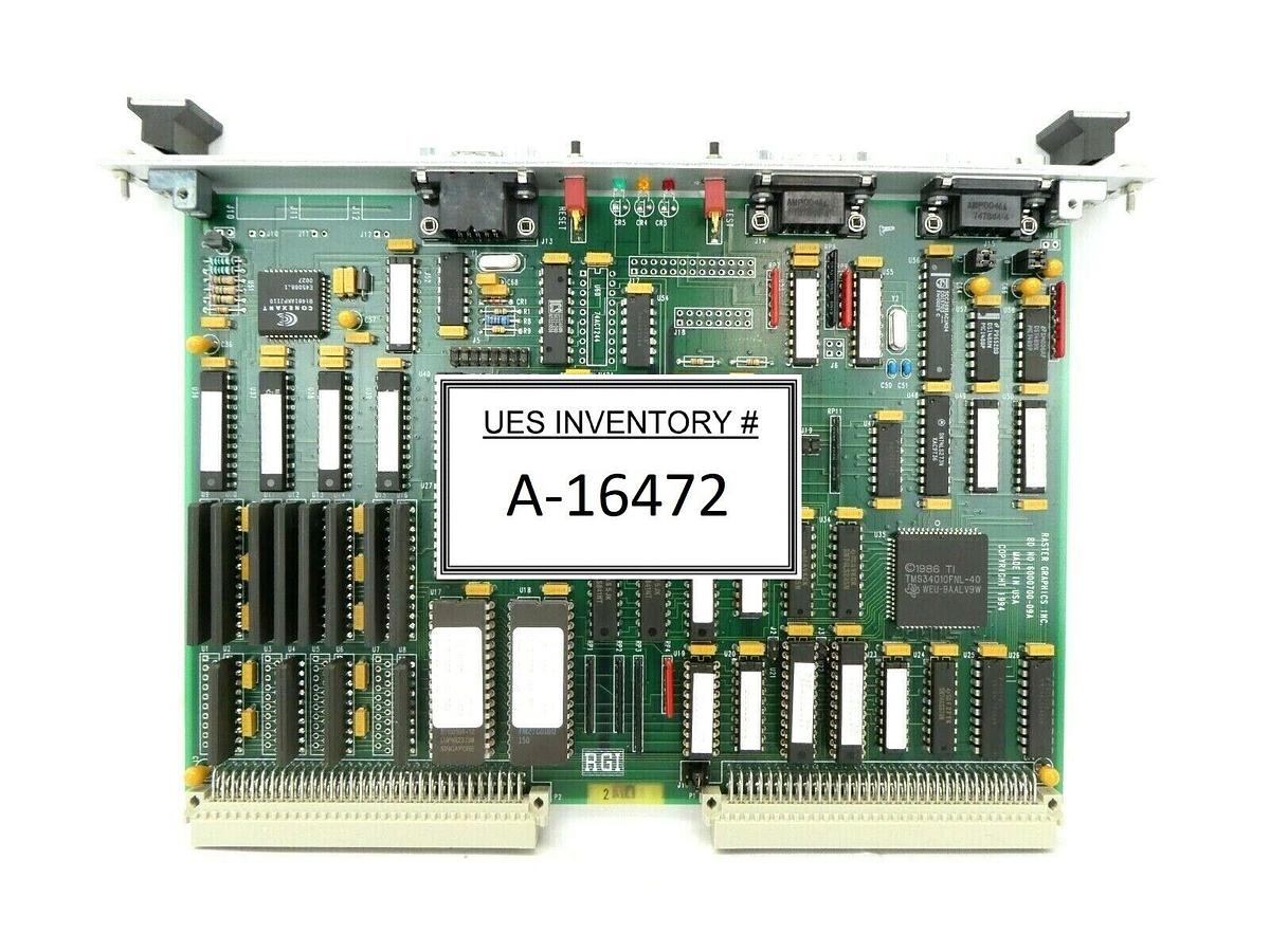 Used RGI Raster Graphics 51401 Processor PCB Card RG-700 6000700-09A Bio-Rad Q7 Spare
