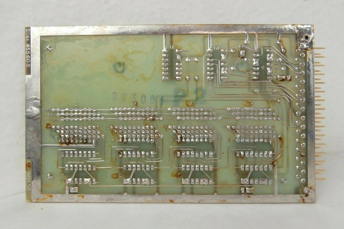 Used Karl Suss 455-60-5 PCB Card 559.5A MJB 55 Wafer Mask Aligner Working Surplus