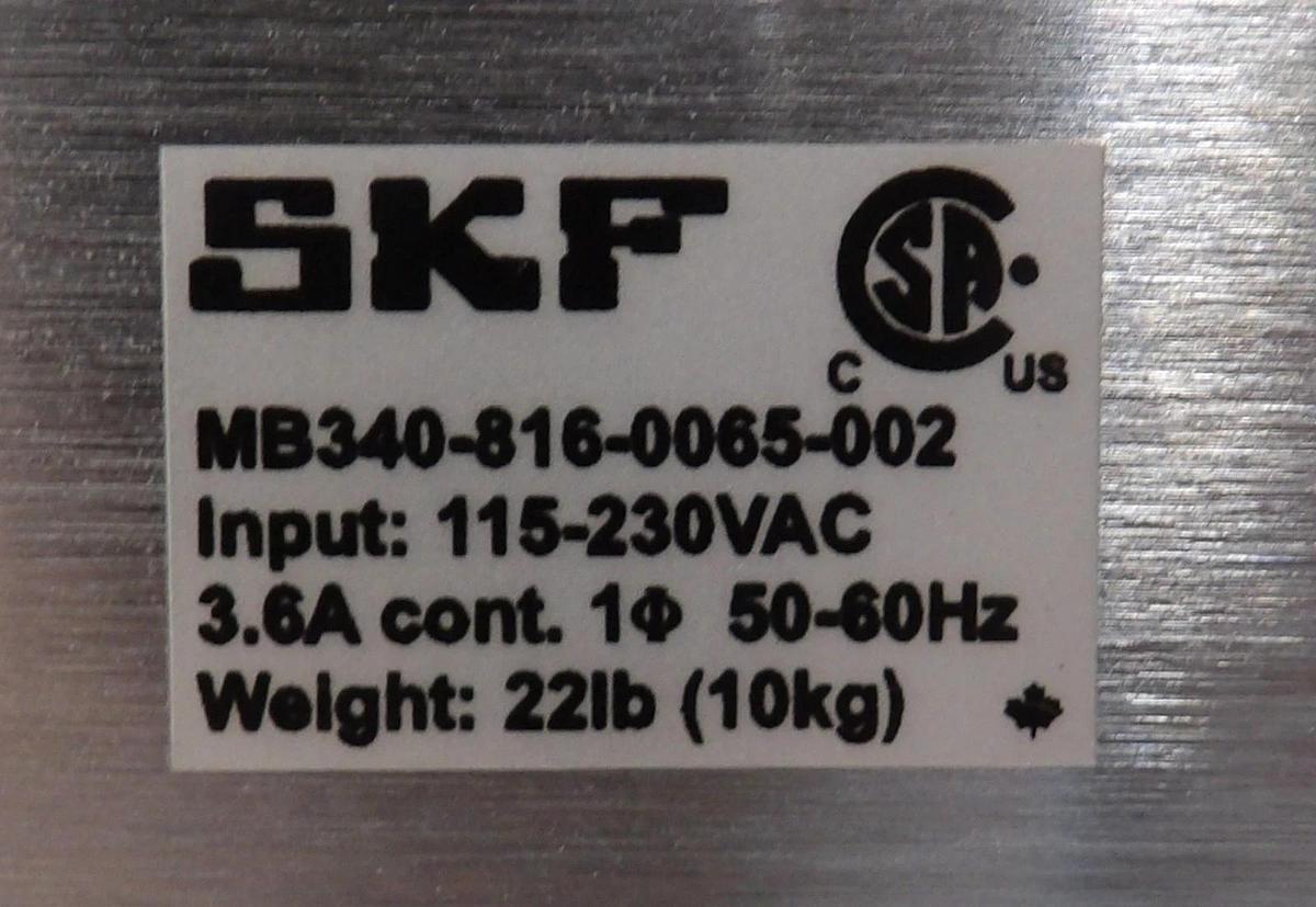 Used SKF MB340-816-0065-002 Digital Motor Controller Driver 0190-62354 Fault Untested