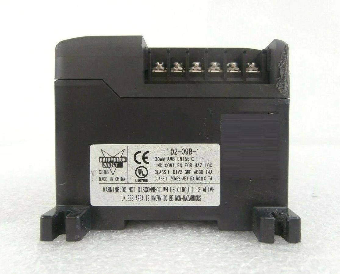 Used Automation Direct D2-09B-1 9-Slot PLC D2-250-1 DirectLOGIC 205 Koyo Working