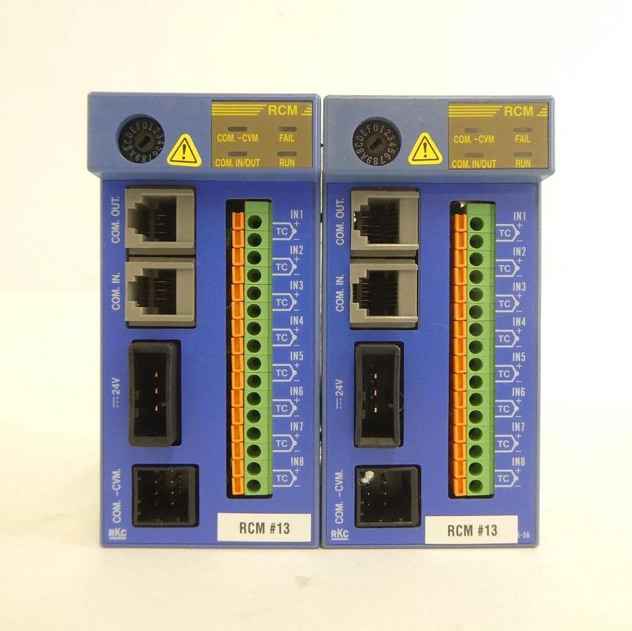 Used RKC Instrument RCM-B-K10-NNN*B Temperature Controller Reseller Lot of 6 Working