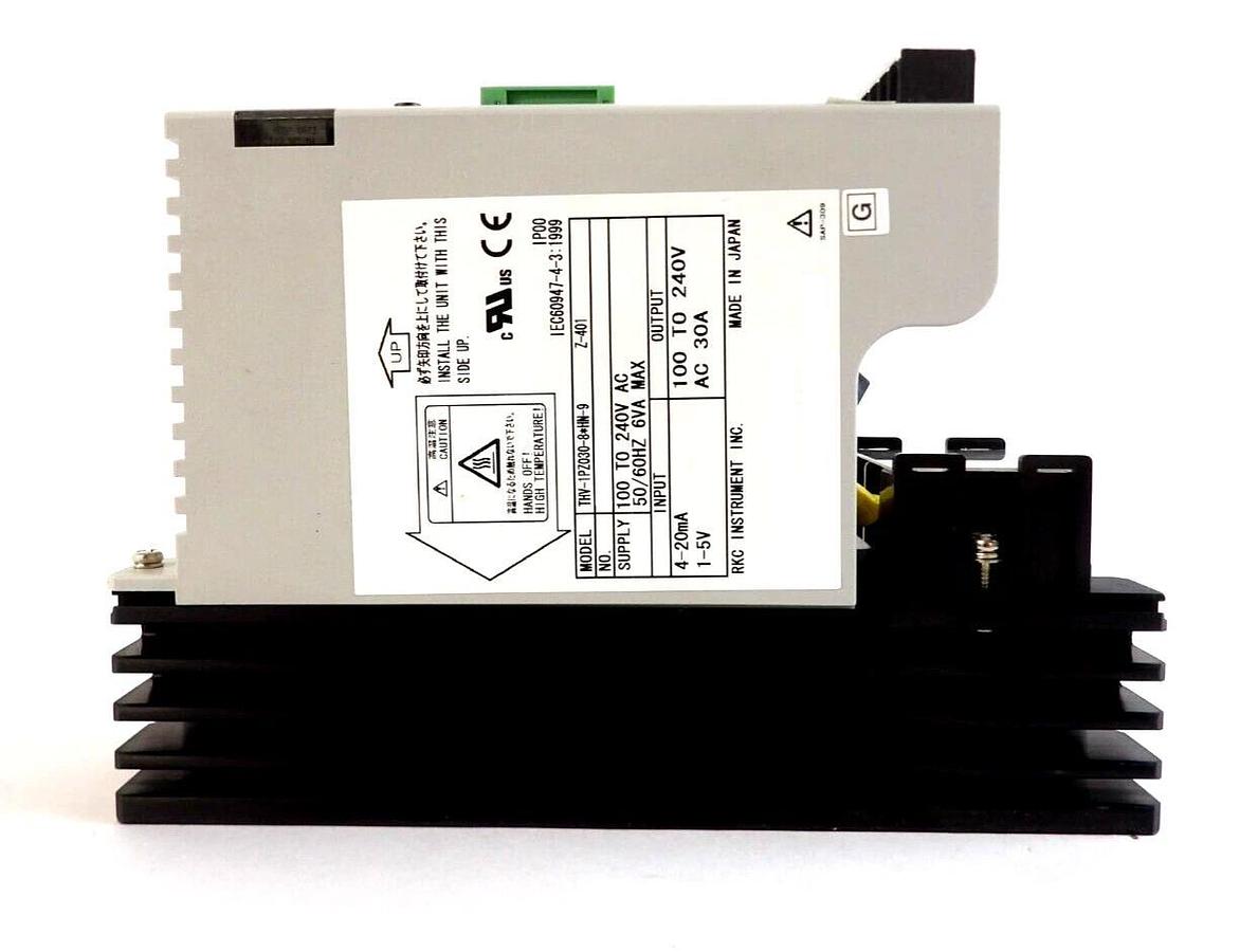 Used RKC THV-1PZ030-8*HN-9 Single Phase Power Control Unit THV Lot of 3 Working
