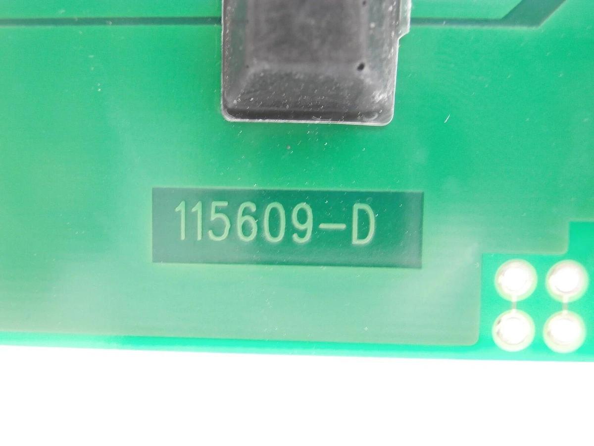 Used MKS Instruments 115610 Main Board PCB 115609-D 152H-P0 Type 152 Working Spare