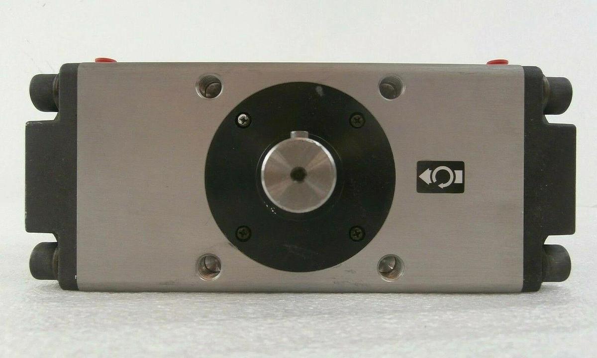 Used SMC NCDRA1BS100-90 Pneumatic Rotary Actuator Working Surplus