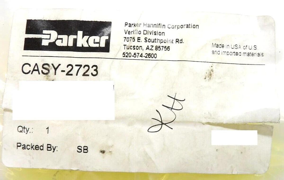 Used Parker CASY-2723 Valve Assembly Reseller Lot of 3 New Spare Surplus