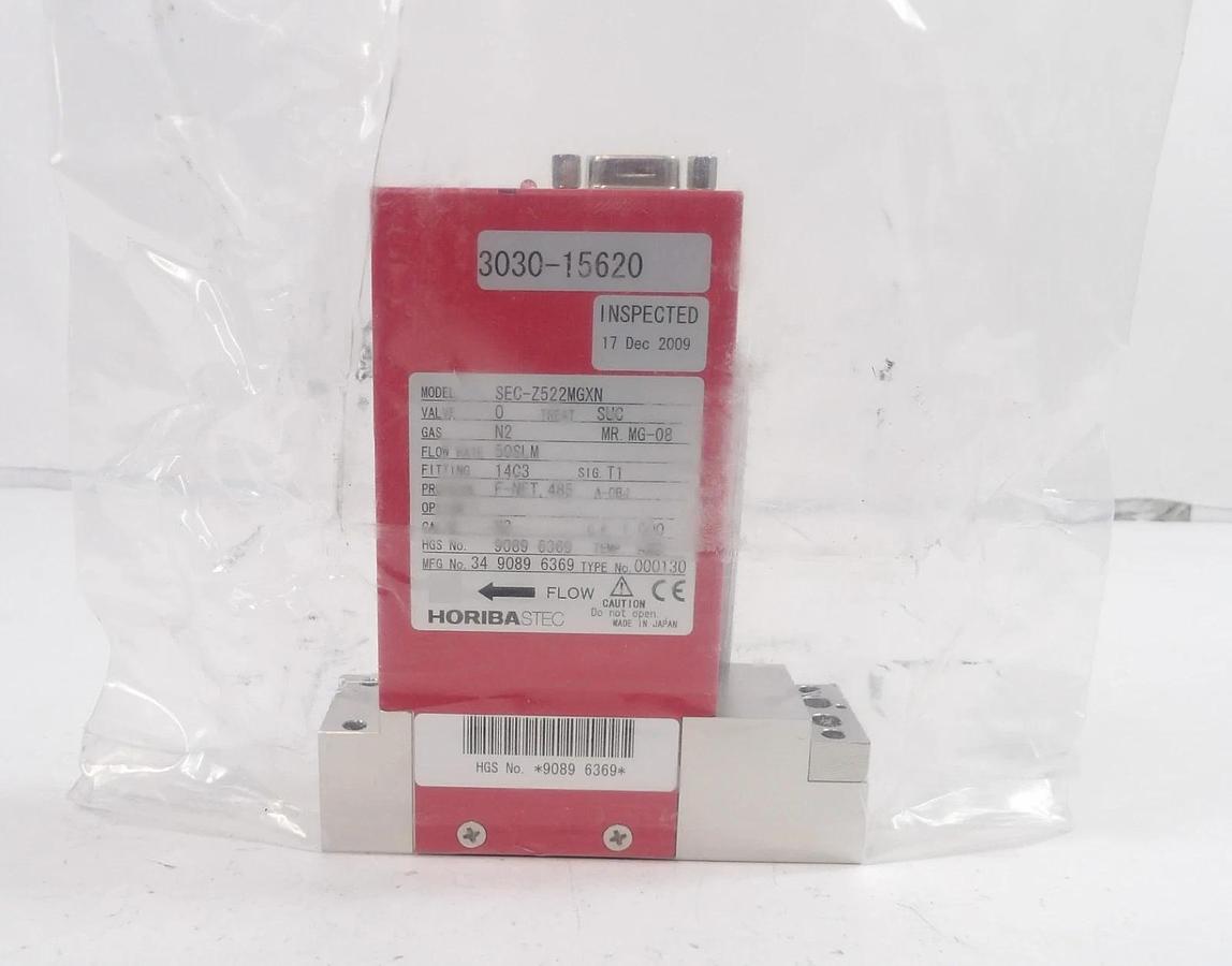 Horiba STEC SEC-2522MGXN Mass Flow Controller MFC Z500 AMAT 3030-15620 New