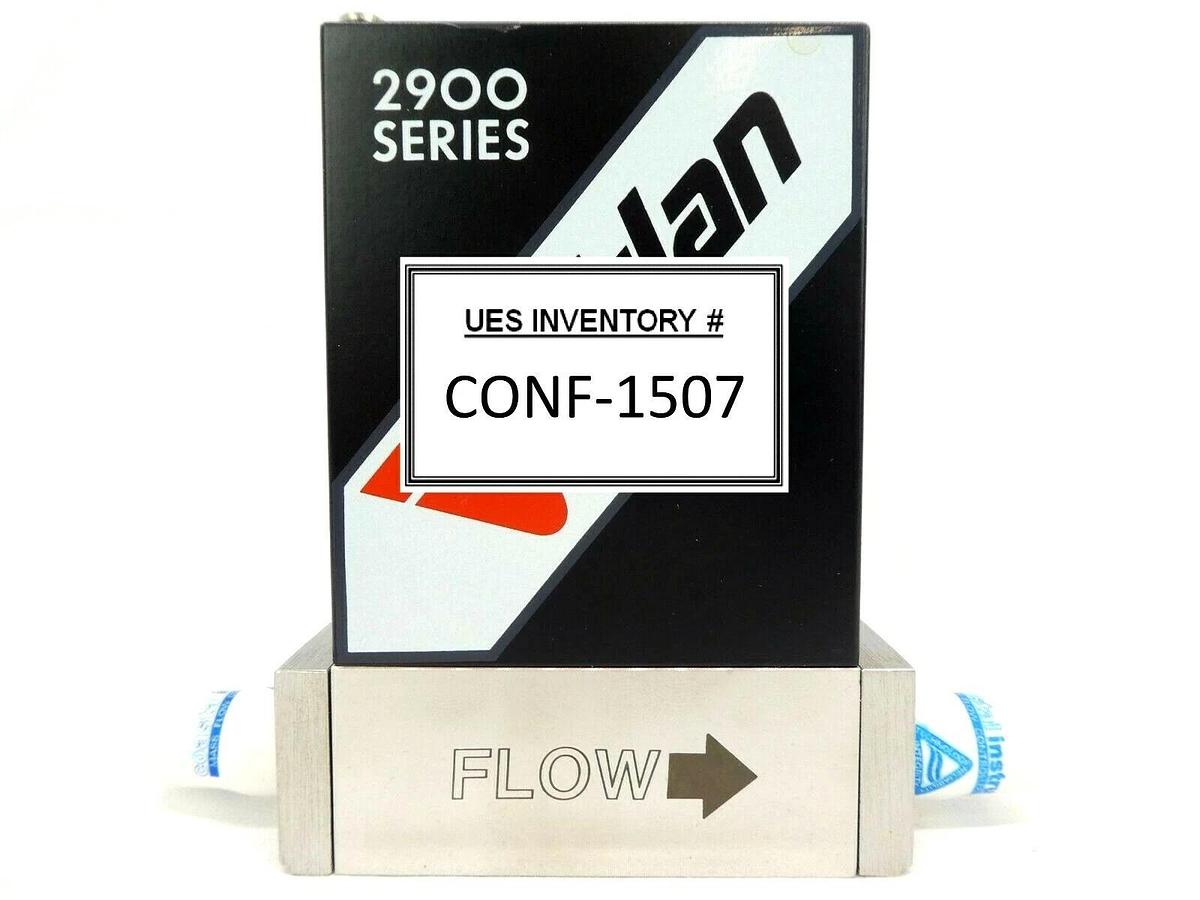 Used Tylan FC-2900M Mass Flow Controller MFC 1 SLM He 2900 Series Working Surplus