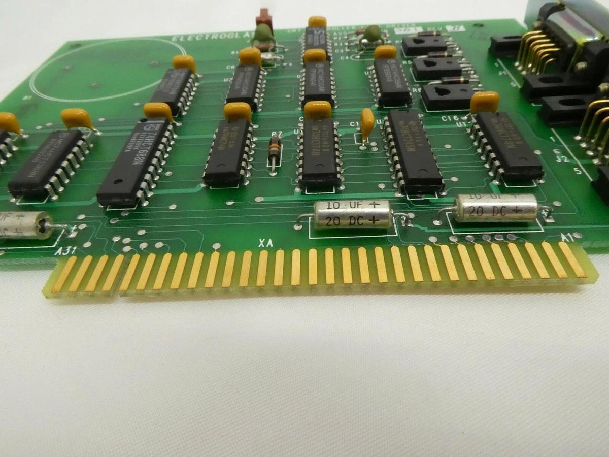 Used Electroglas 250259-001 CRT Controller Lamp Driver PCB Card 4085x Horizon Working