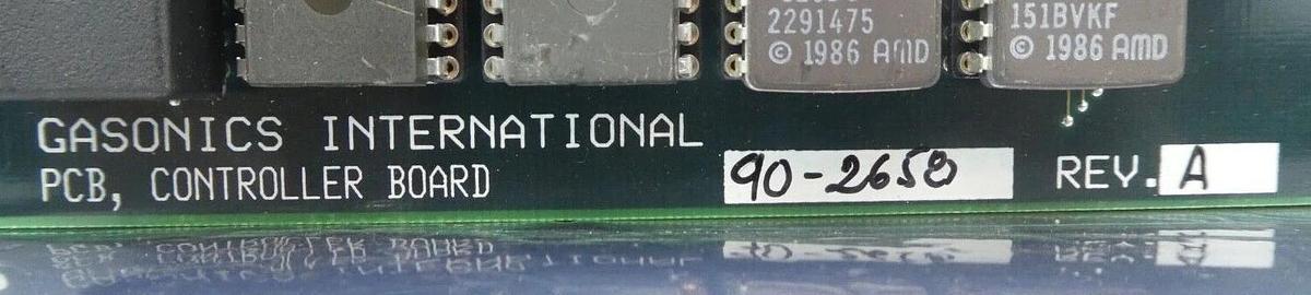 Used GaSonics 90-2650 Controller Board PCB Rev. A Aura A-2000L Working Surplus