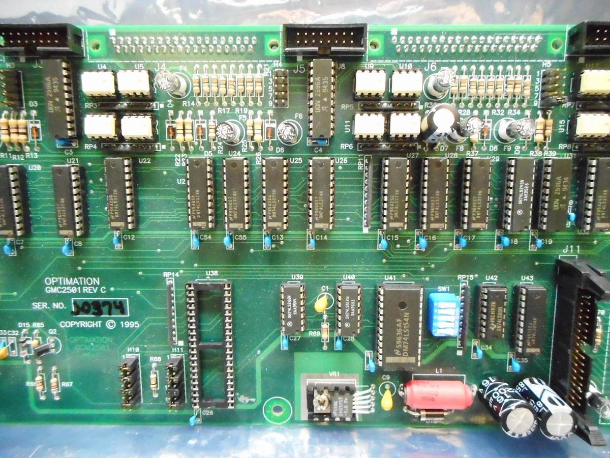Used Optimation GMC2501 I/O Interface Board PCB Untested AS-IS