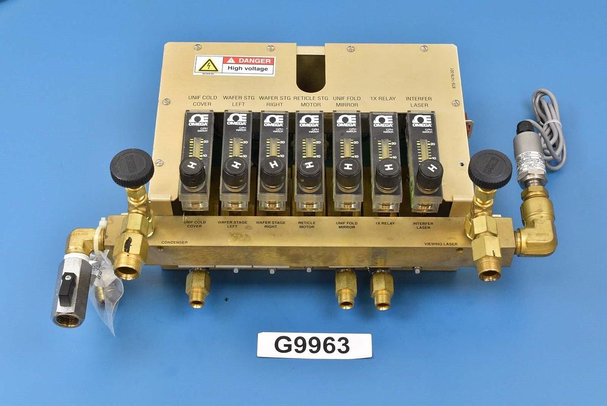 Used SVG / ASML 879-0605-001 Micrascan PCW Manifold