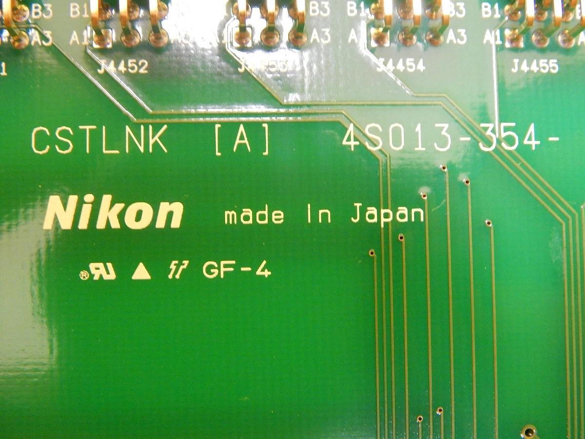 Used Nikon 4S013-354 Cassette Elevator Interconnect Board CSTLNK [A] PCB Used Working