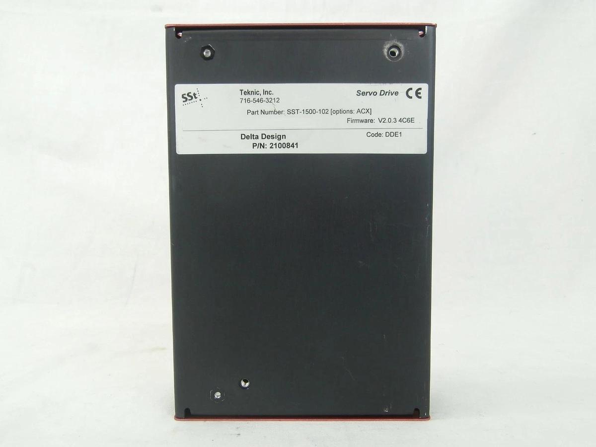 Used Teknic SST-1500-102 Servo Drive SSt ServoStepper Delta Design 2100841 Used