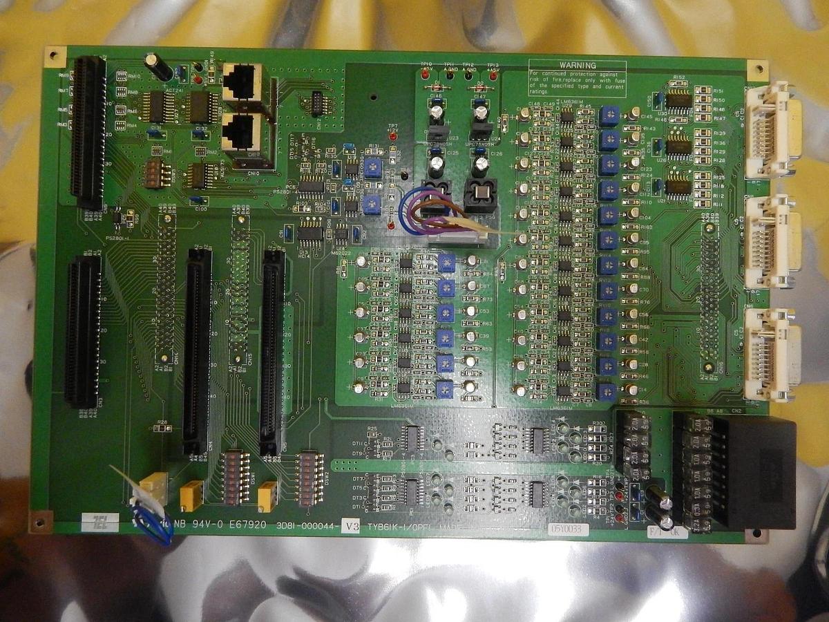 Used TEL Tokyo Electron 3D81-000044-V3 Processor PCB TYB61K-1/OPF1 T-3044SS Used
